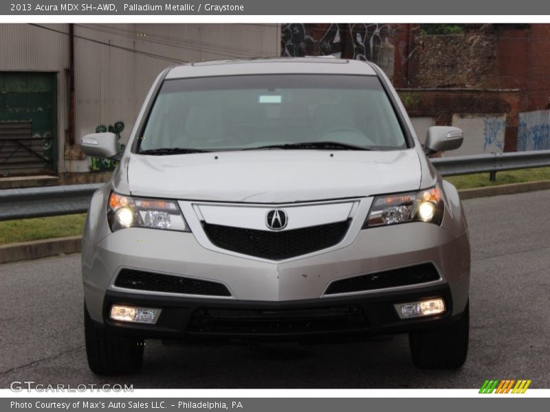 Palladium Metallic / Graystone 2013 Acura MDX SH-AWD
