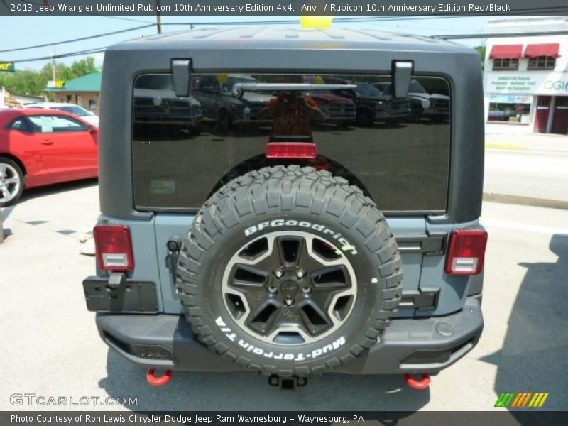 Anvil / Rubicon 10th Anniversary Edition Red/Black 2013 Jeep Wrangler Unlimited Rubicon 10th Anniversary Edition 4x4