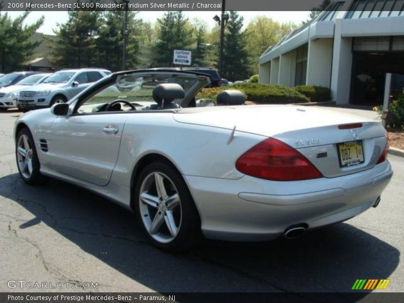 Iridium Silver Metallic / Charcoal 2006 Mercedes-Benz SL 500 Roadster