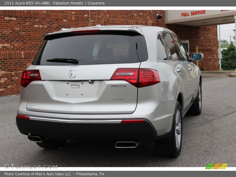 Palladium Metallic / Graystone 2013 Acura MDX SH-AWD