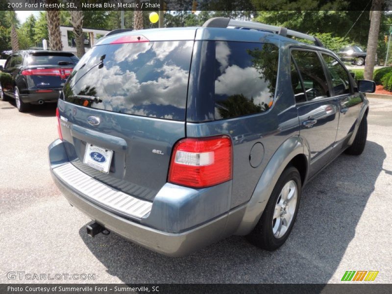 Norsea Blue Metallic / Shale 2005 Ford Freestyle SEL