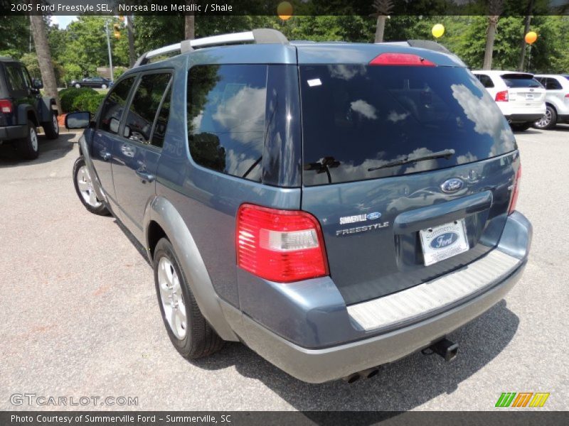 Norsea Blue Metallic / Shale 2005 Ford Freestyle SEL