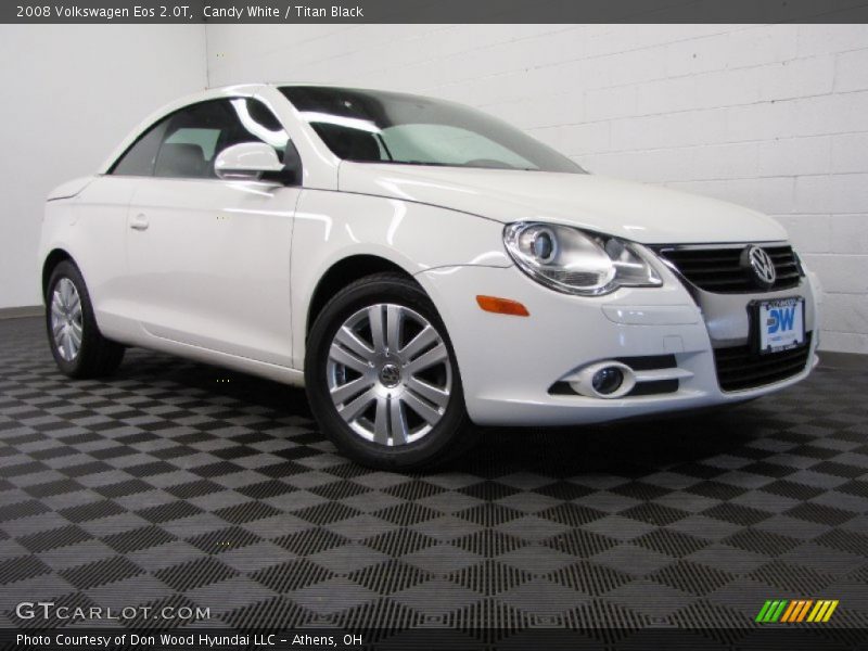 Candy White / Titan Black 2008 Volkswagen Eos 2.0T