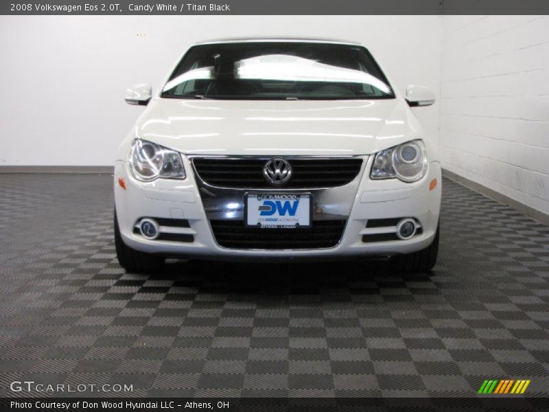 Candy White / Titan Black 2008 Volkswagen Eos 2.0T