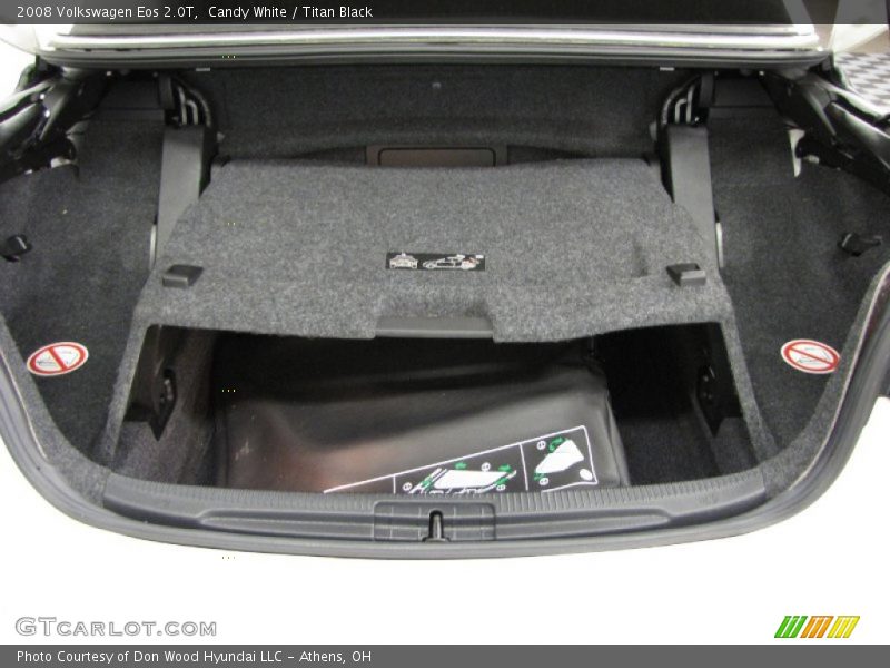 Candy White / Titan Black 2008 Volkswagen Eos 2.0T