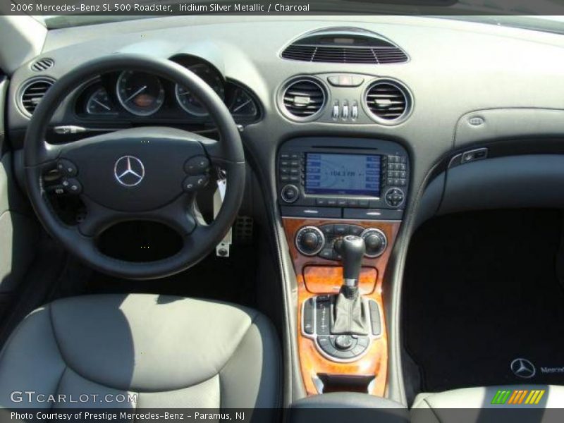 Iridium Silver Metallic / Charcoal 2006 Mercedes-Benz SL 500 Roadster