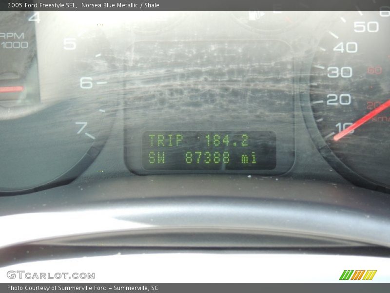 Norsea Blue Metallic / Shale 2005 Ford Freestyle SEL