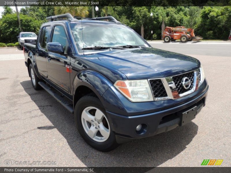 Majestic Blue / Steel 2006 Nissan Frontier LE Crew Cab