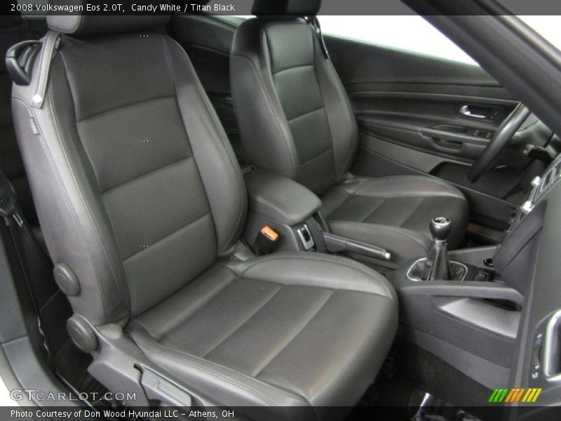 Candy White / Titan Black 2008 Volkswagen Eos 2.0T