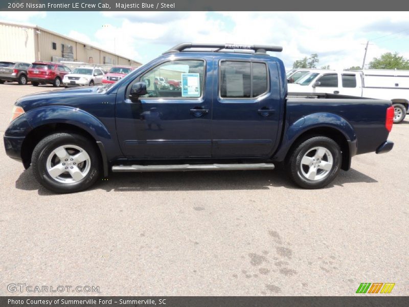Majestic Blue / Steel 2006 Nissan Frontier LE Crew Cab