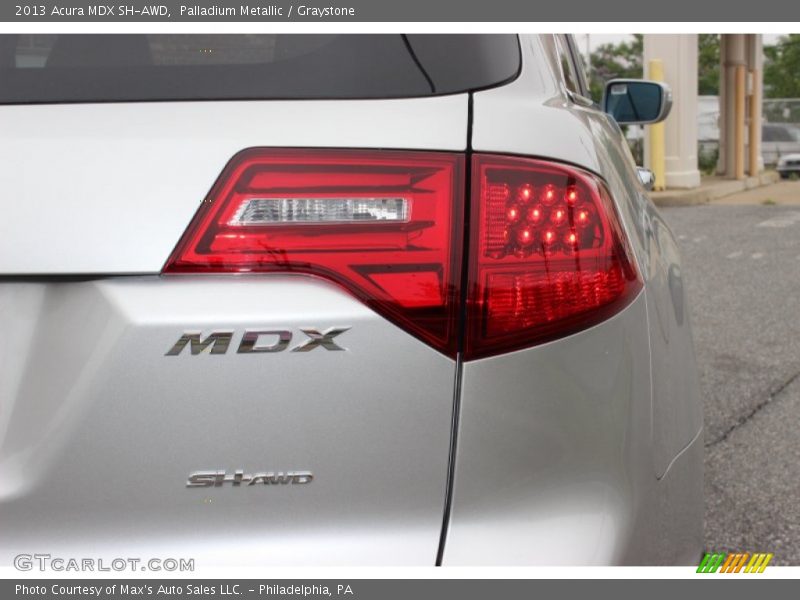 Palladium Metallic / Graystone 2013 Acura MDX SH-AWD