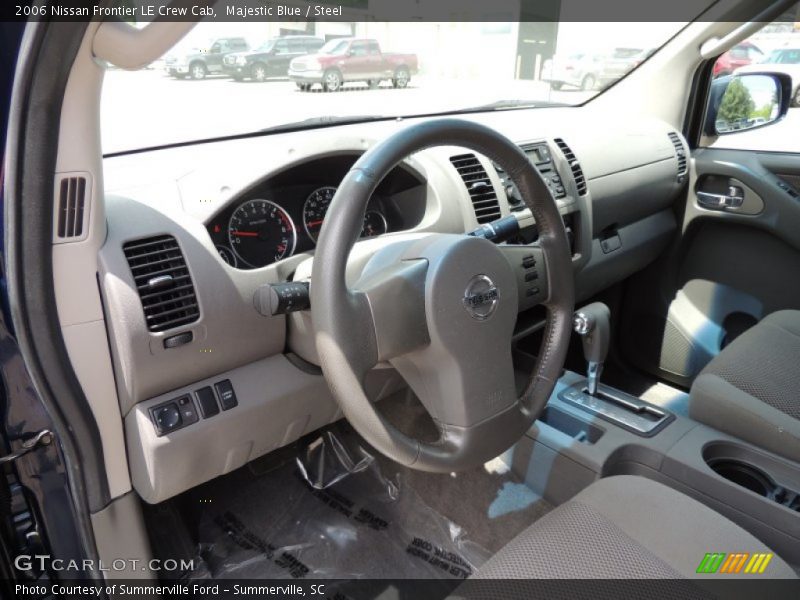 Majestic Blue / Steel 2006 Nissan Frontier LE Crew Cab