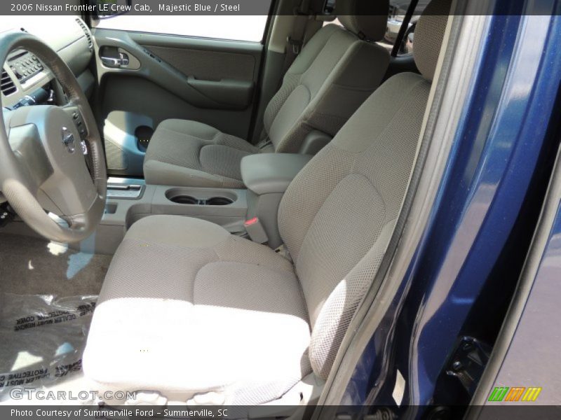 Majestic Blue / Steel 2006 Nissan Frontier LE Crew Cab