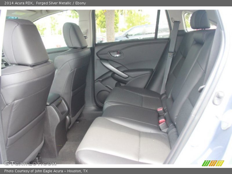 Rear Seat of 2014 RDX 