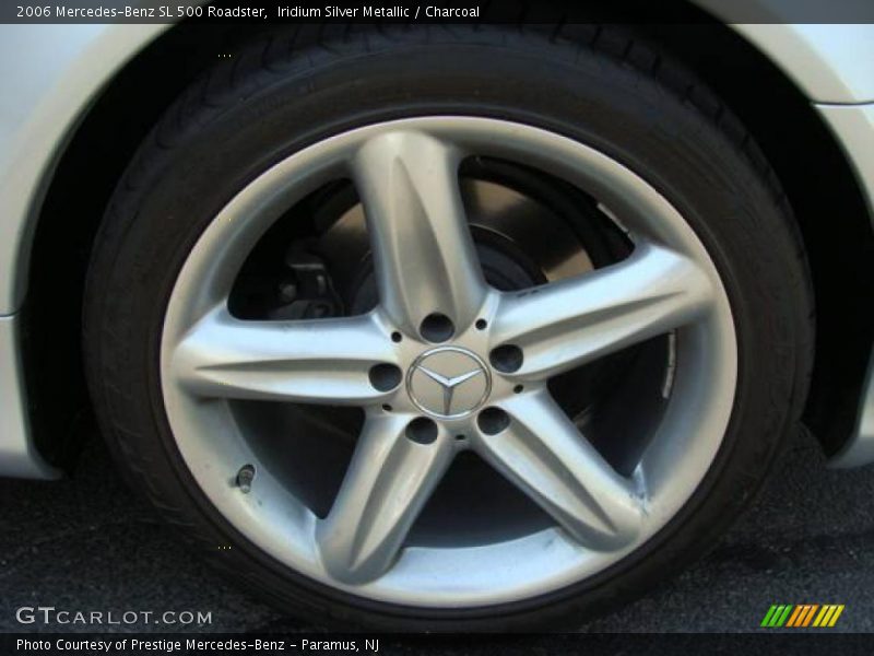 Iridium Silver Metallic / Charcoal 2006 Mercedes-Benz SL 500 Roadster