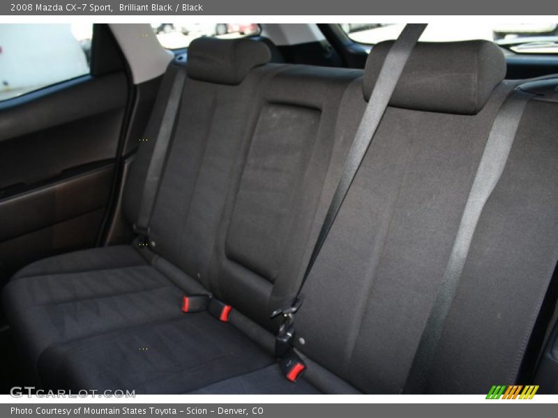Brilliant Black / Black 2008 Mazda CX-7 Sport
