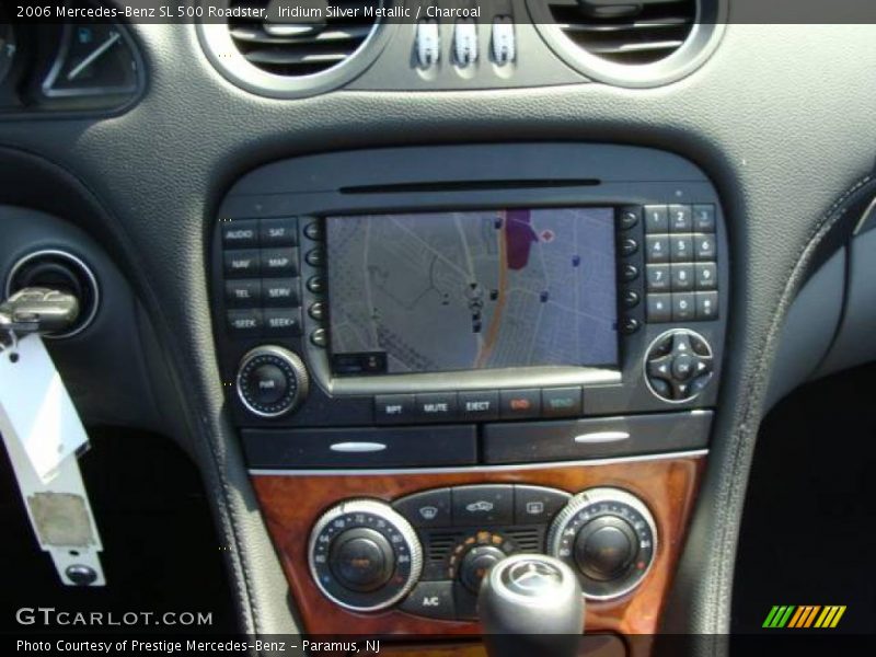 Iridium Silver Metallic / Charcoal 2006 Mercedes-Benz SL 500 Roadster