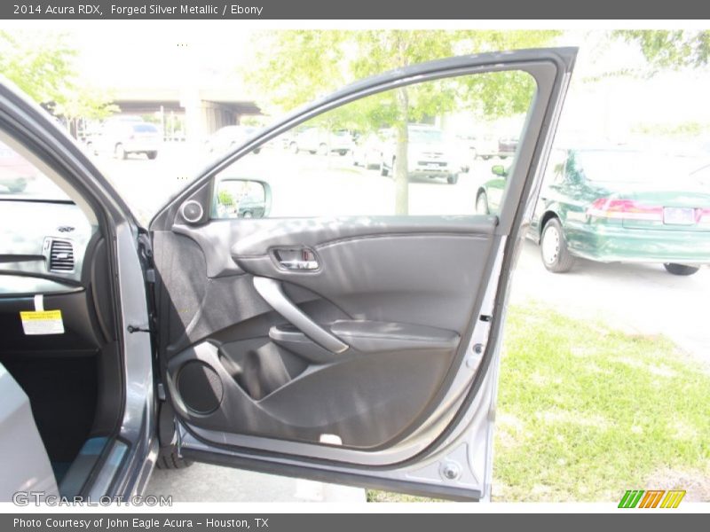 Forged Silver Metallic / Ebony 2014 Acura RDX