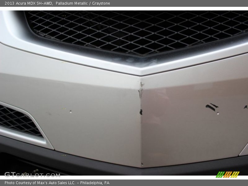 Palladium Metallic / Graystone 2013 Acura MDX SH-AWD