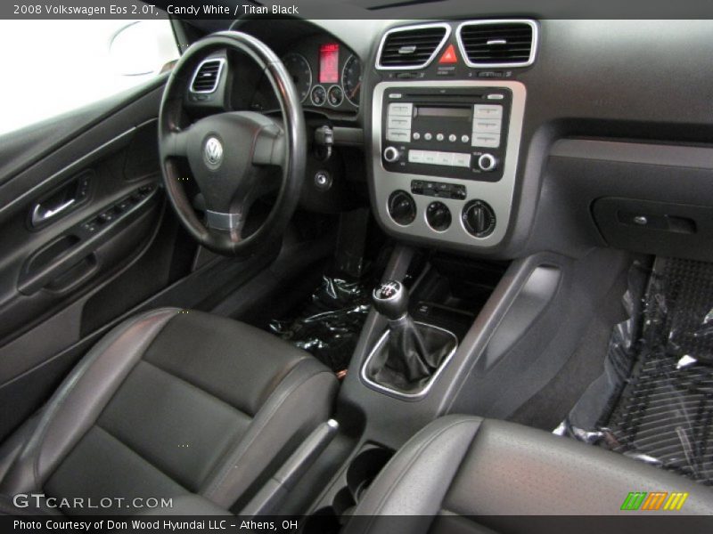 Candy White / Titan Black 2008 Volkswagen Eos 2.0T