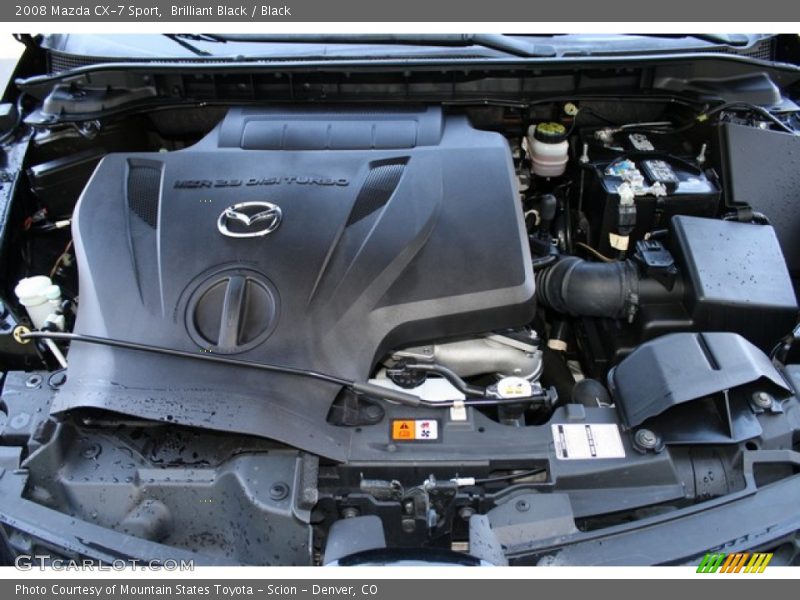 Brilliant Black / Black 2008 Mazda CX-7 Sport