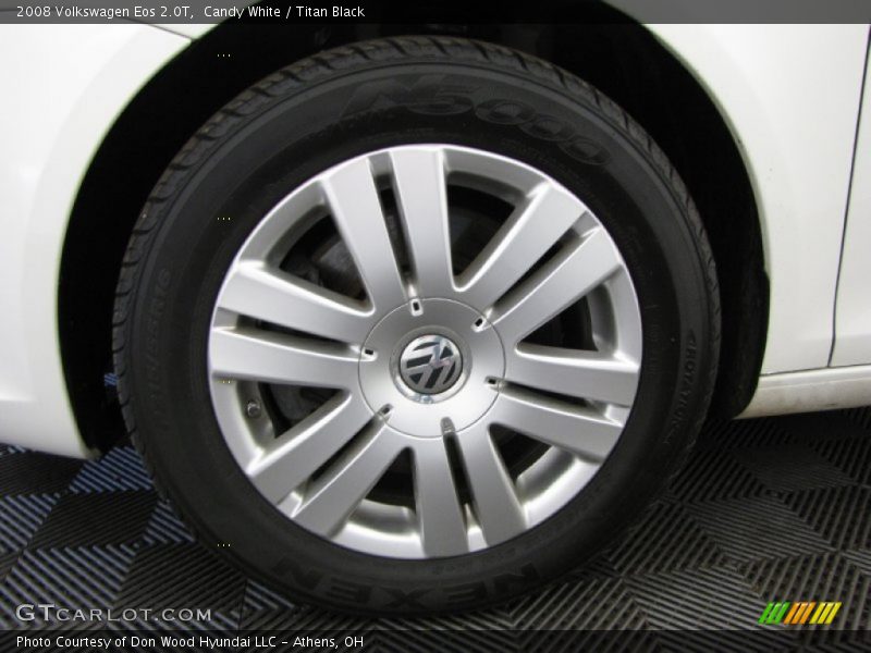 Candy White / Titan Black 2008 Volkswagen Eos 2.0T