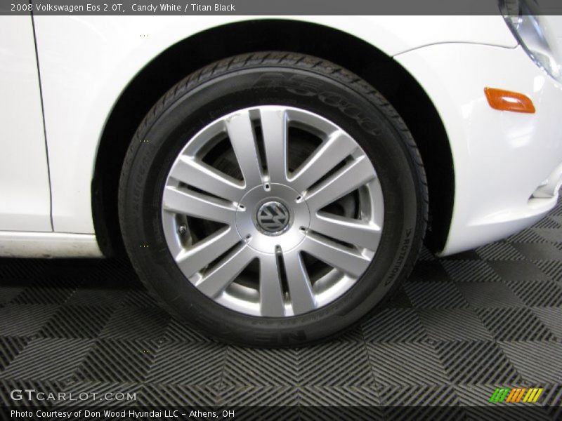 Candy White / Titan Black 2008 Volkswagen Eos 2.0T