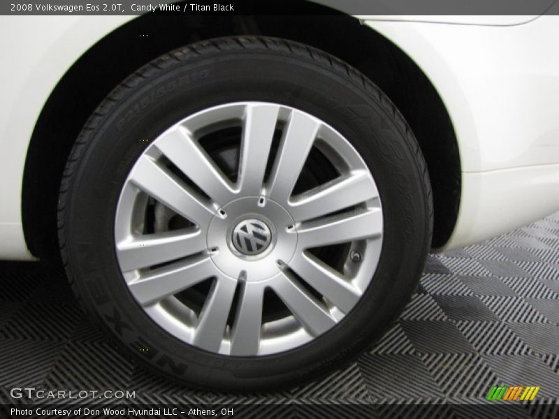 Candy White / Titan Black 2008 Volkswagen Eos 2.0T