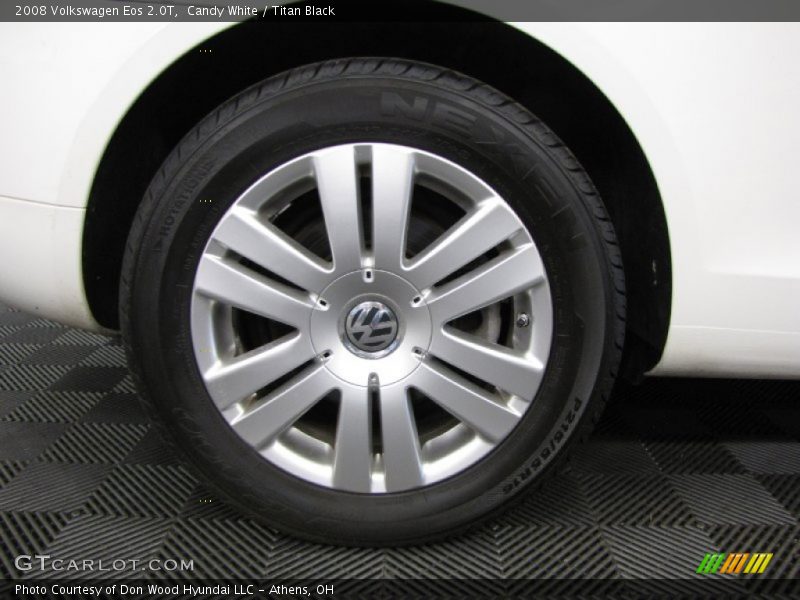 Candy White / Titan Black 2008 Volkswagen Eos 2.0T