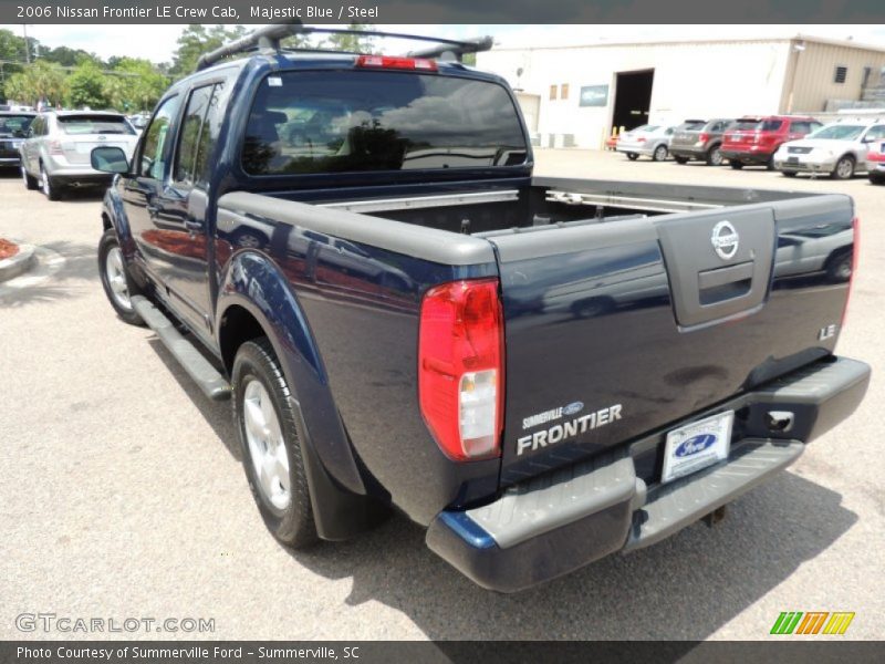 Majestic Blue / Steel 2006 Nissan Frontier LE Crew Cab