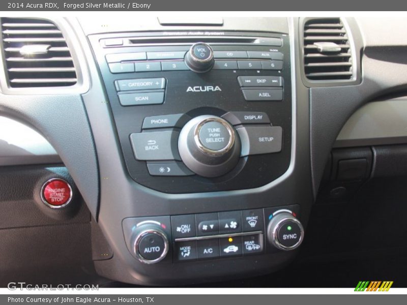 Controls of 2014 RDX 