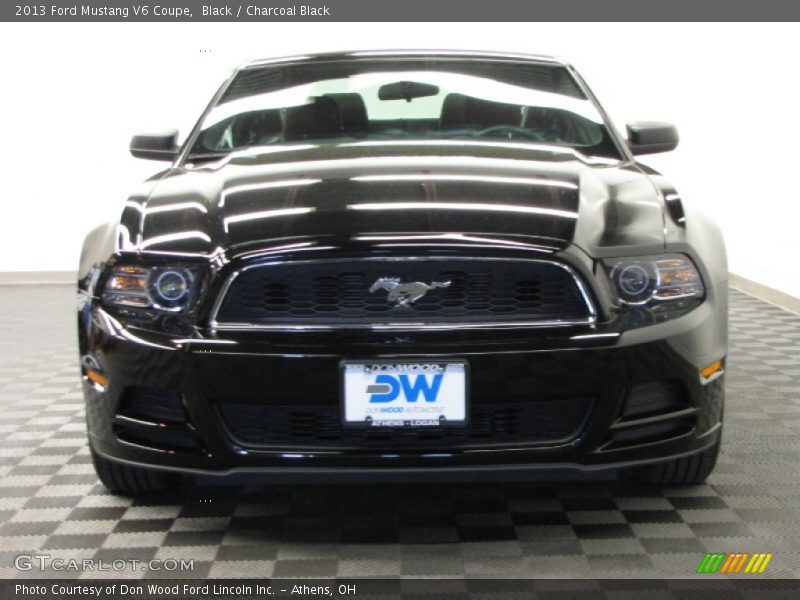 Black / Charcoal Black 2013 Ford Mustang V6 Coupe