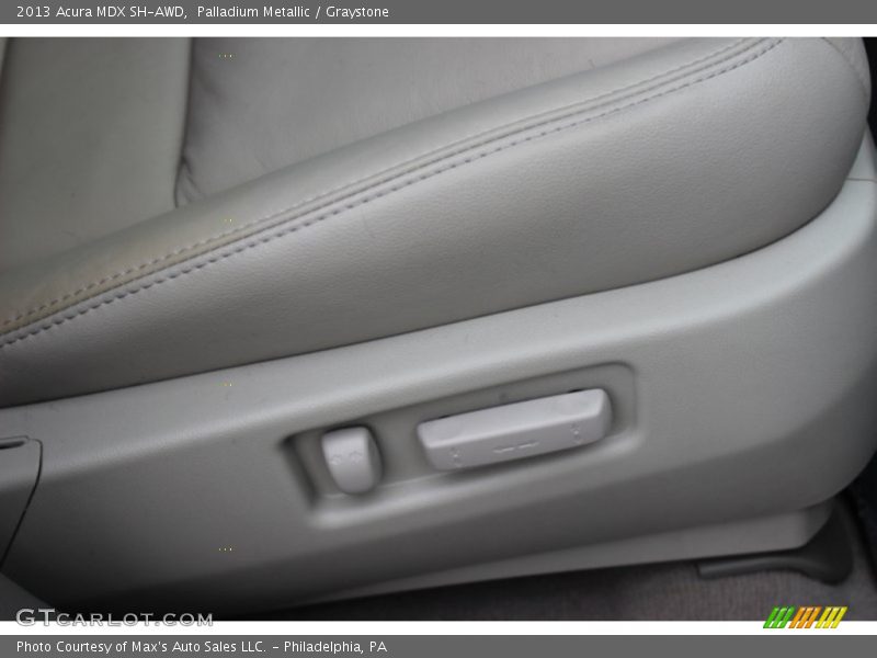 Palladium Metallic / Graystone 2013 Acura MDX SH-AWD