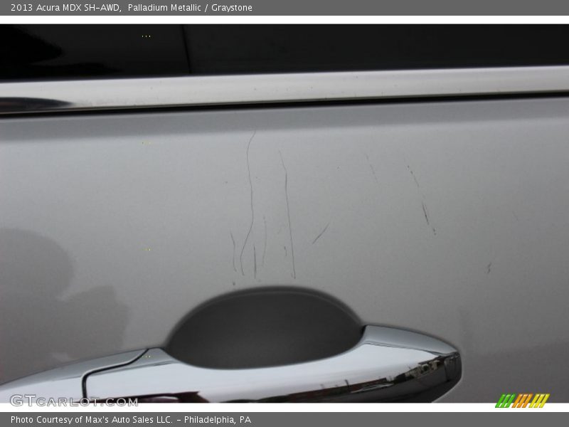 Palladium Metallic / Graystone 2013 Acura MDX SH-AWD