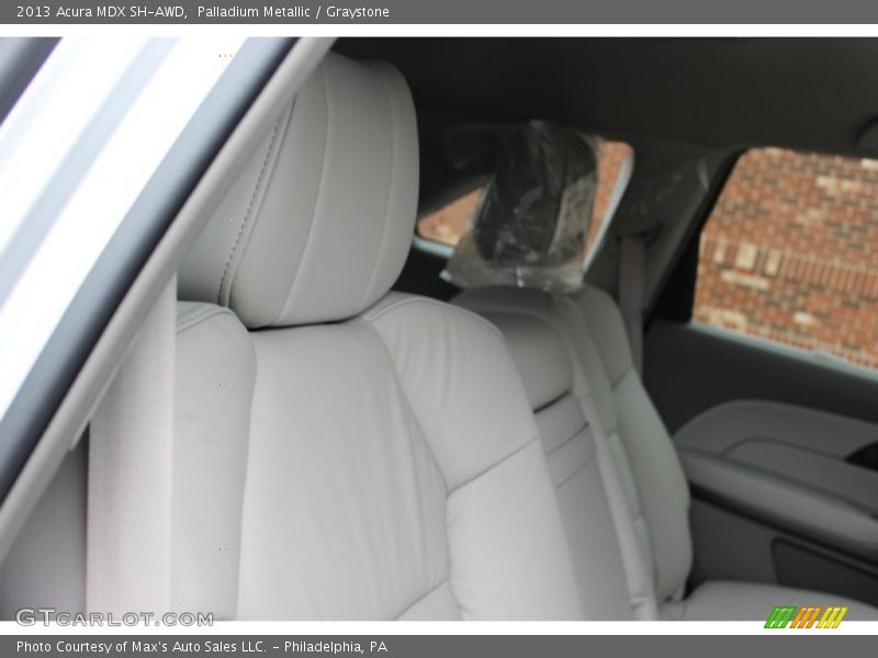 Palladium Metallic / Graystone 2013 Acura MDX SH-AWD