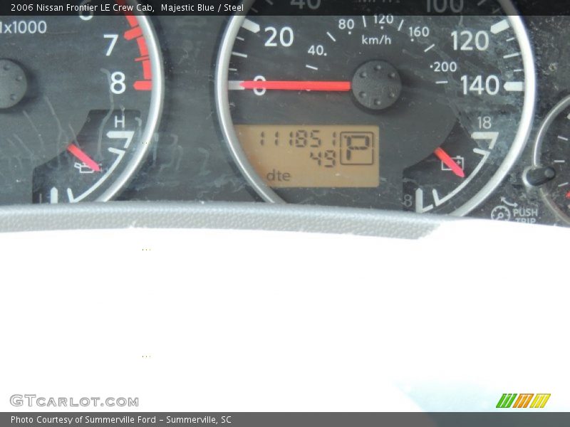 Majestic Blue / Steel 2006 Nissan Frontier LE Crew Cab