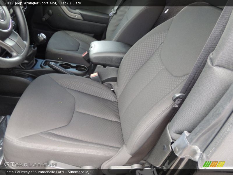Black / Black 2013 Jeep Wrangler Sport 4x4