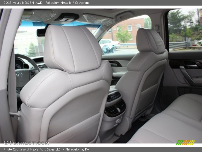 Palladium Metallic / Graystone 2013 Acura MDX SH-AWD