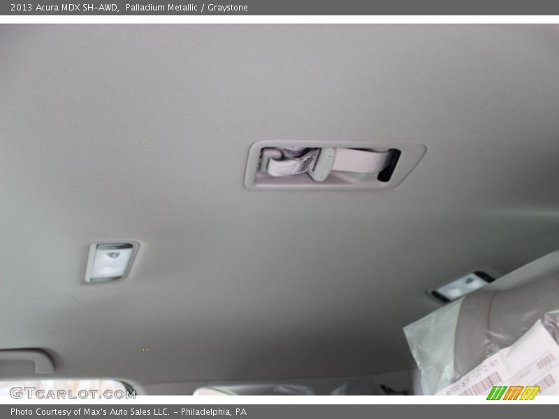 Palladium Metallic / Graystone 2013 Acura MDX SH-AWD