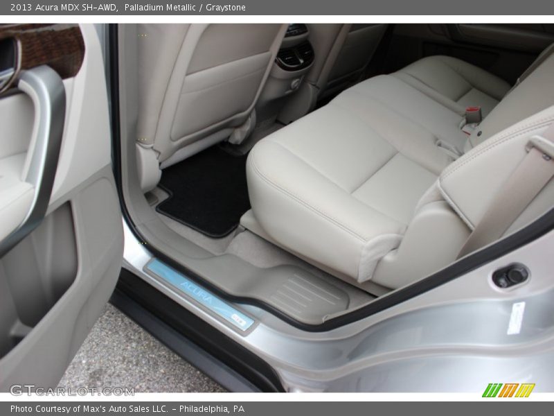 Palladium Metallic / Graystone 2013 Acura MDX SH-AWD