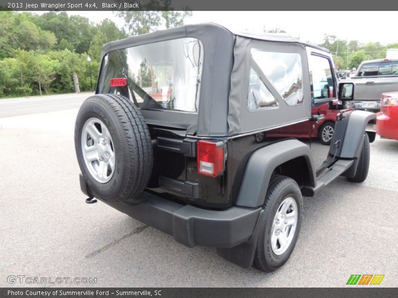 Black / Black 2013 Jeep Wrangler Sport 4x4