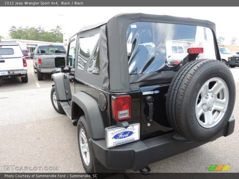 Black / Black 2013 Jeep Wrangler Sport 4x4