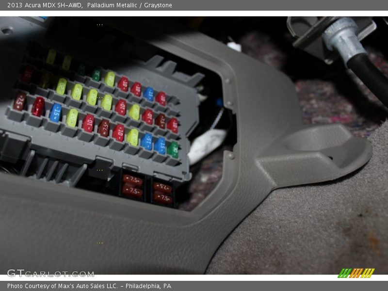 Palladium Metallic / Graystone 2013 Acura MDX SH-AWD