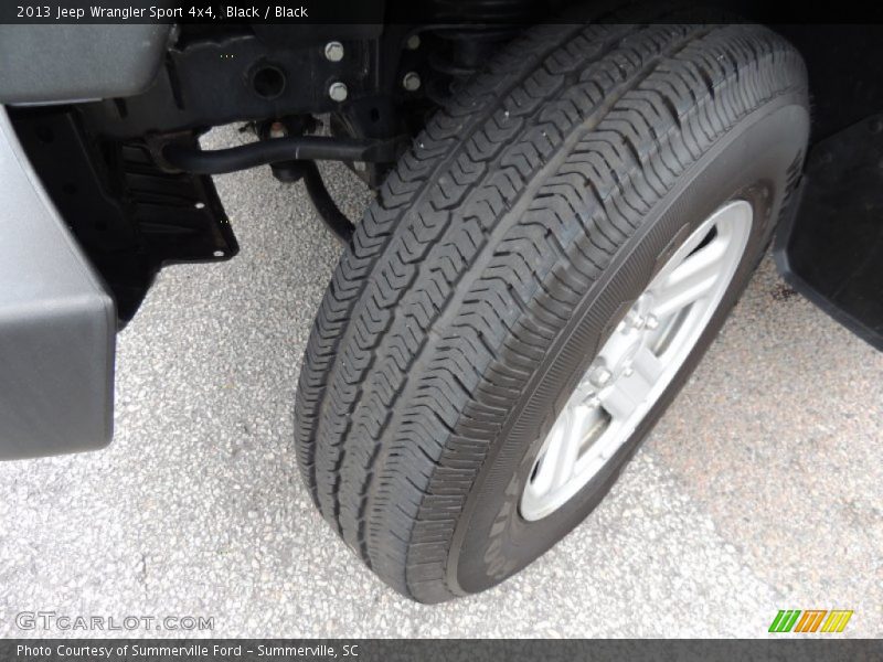 Black / Black 2013 Jeep Wrangler Sport 4x4