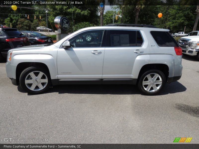 Quicksilver Metallic / Jet Black 2010 GMC Terrain SLT