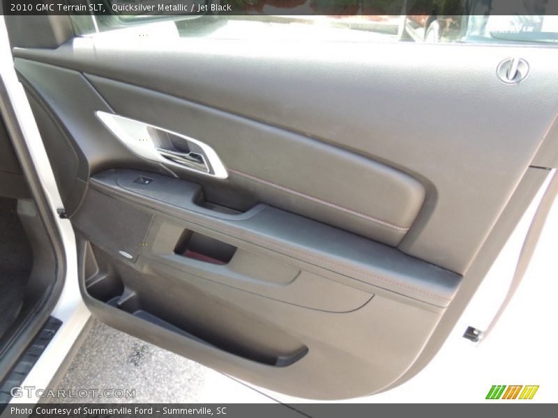Quicksilver Metallic / Jet Black 2010 GMC Terrain SLT