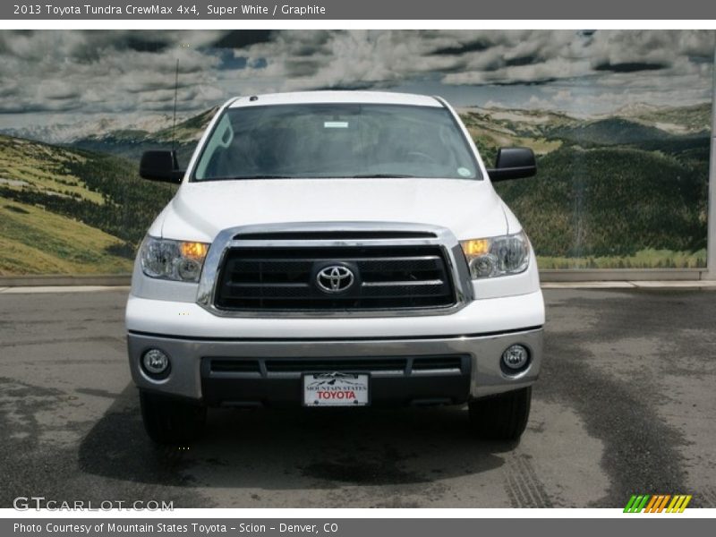 Super White / Graphite 2013 Toyota Tundra CrewMax 4x4