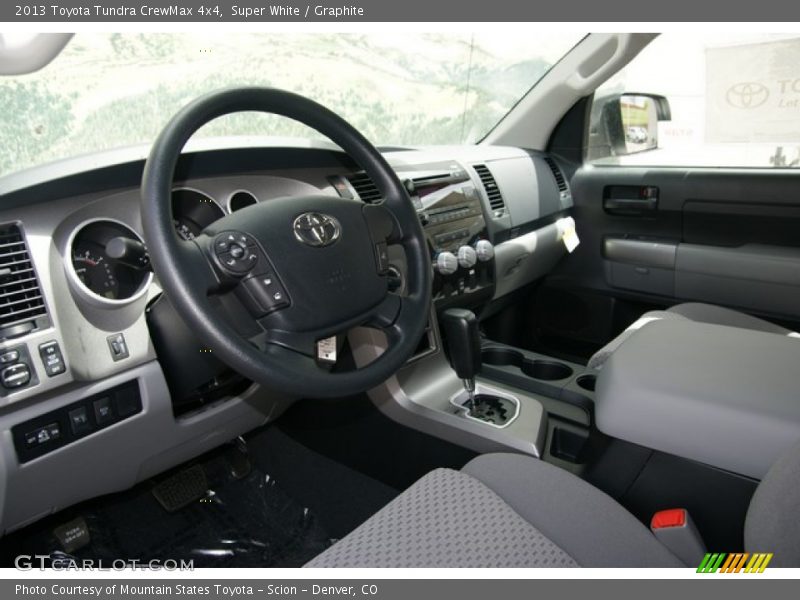 Super White / Graphite 2013 Toyota Tundra CrewMax 4x4