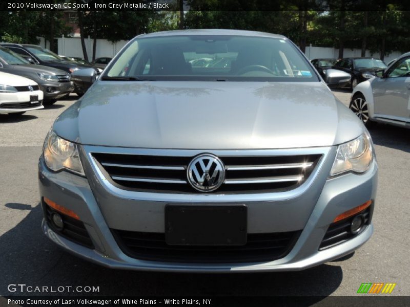 Iron Grey Metallic / Black 2010 Volkswagen CC Sport