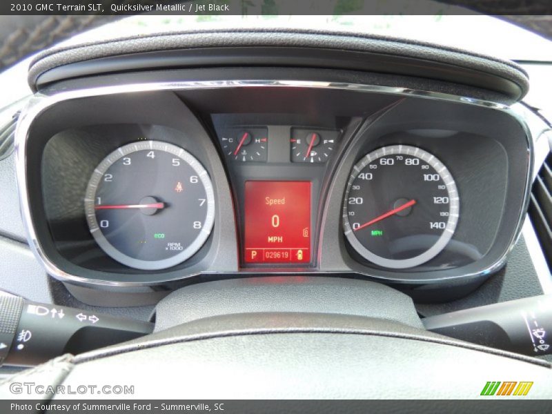 Quicksilver Metallic / Jet Black 2010 GMC Terrain SLT